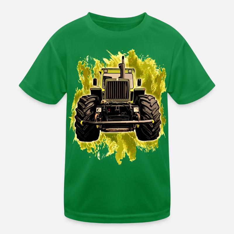 MB trac Front Kinder Funktions-T-Shirt