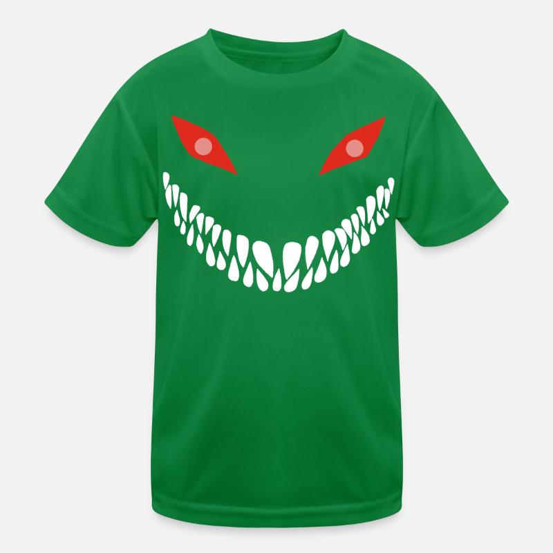 Fleischfressender Lächeln Kinder Funktions-T-Shirt