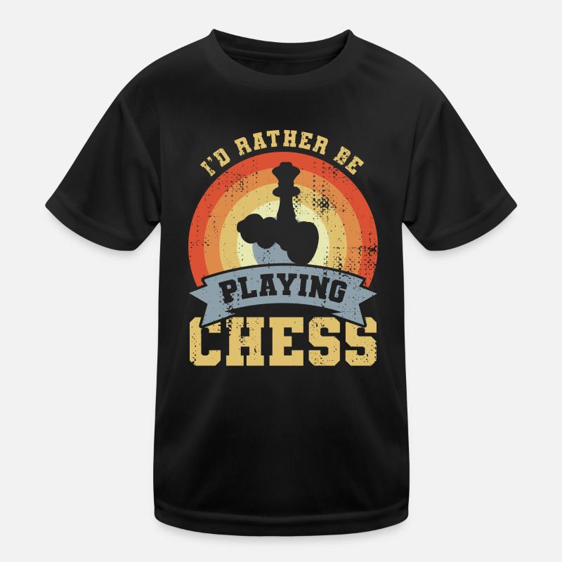 Je préfère jouer aux échecs T-shirt sport Enfant