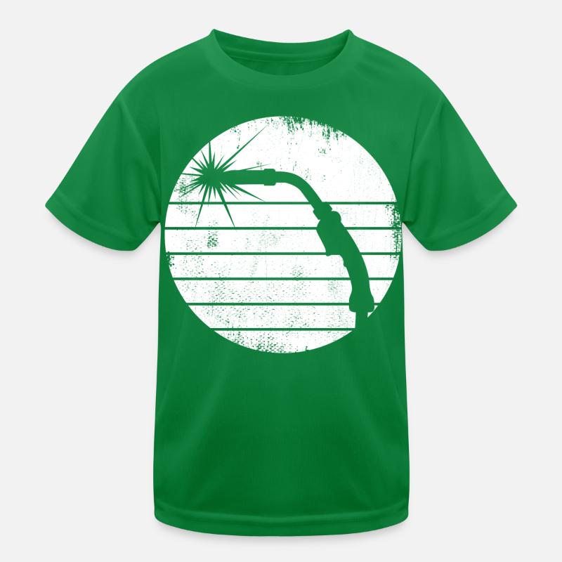 Skizze Schweißstab Kinder Funktions-T-Shirt