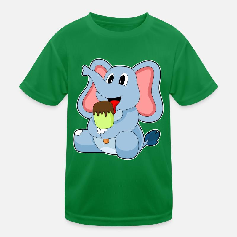 Elephant popsicles Kids Functional T-Shirt