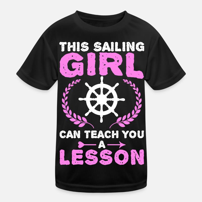 This sailor will teach you a lesson Kids Functional T-Shirt