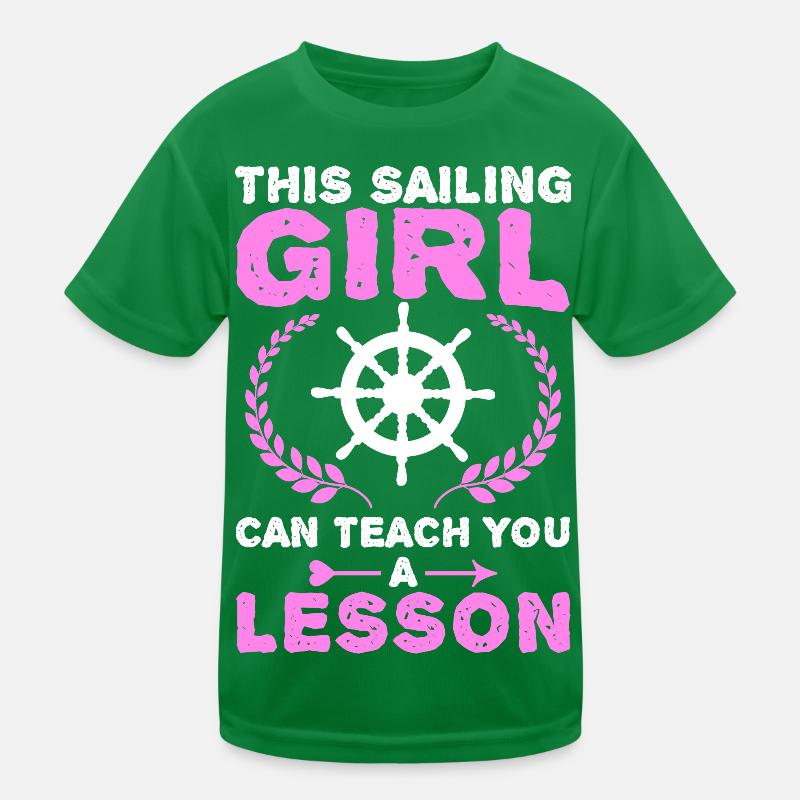 Ce marin vous donnera une leçon T-shirt sport Enfant