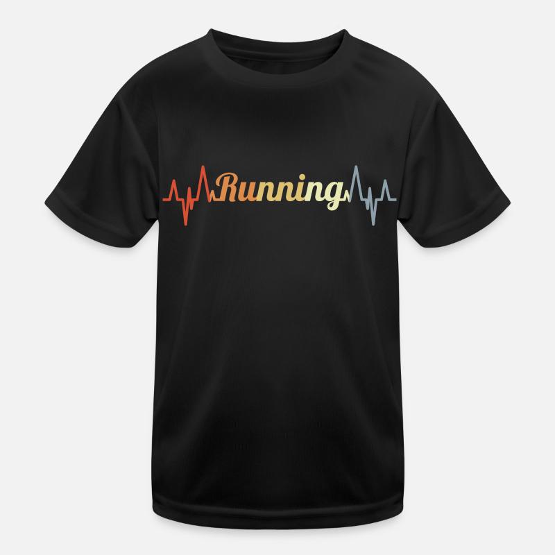 Runner's heart palpitations Kids Functional T-Shirt
