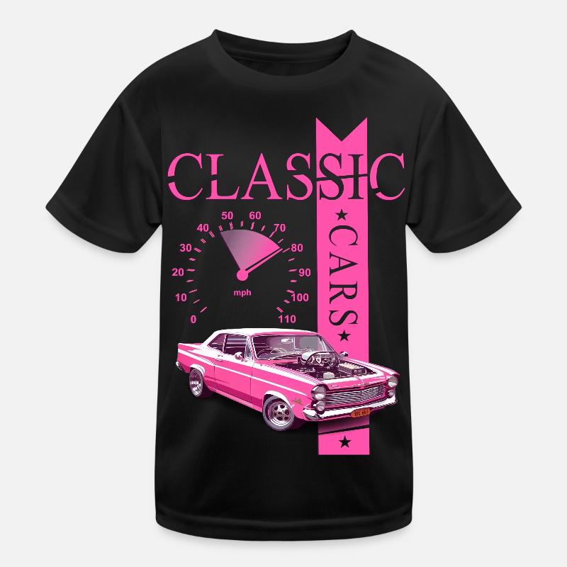 Classic Car Kinder Funktions-T-Shirt