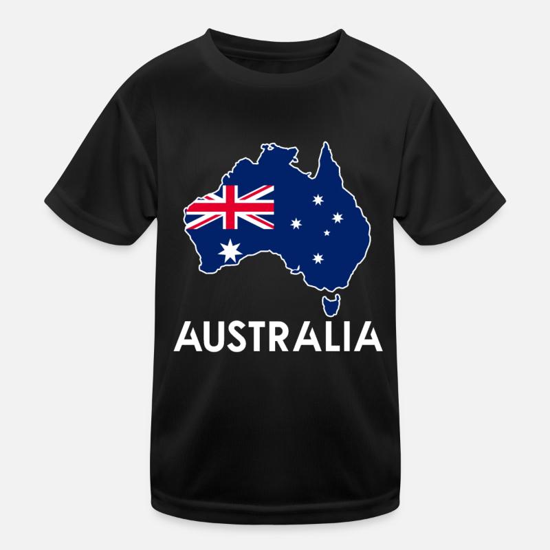 Australien Kinder Funktions-T-Shirt