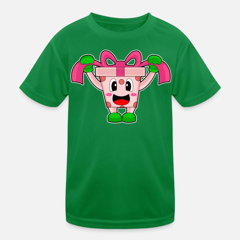 Christmas package Kids Functional T-Shirt