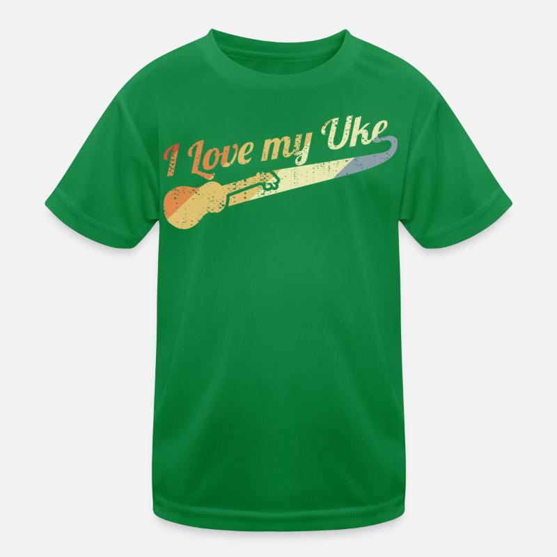 J’aime mon uke T-shirt sport Enfant