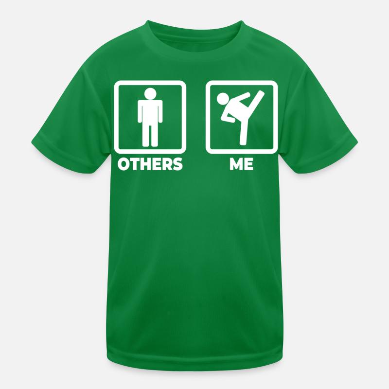 Me as a kickboxer Kids Functional T-Shirt