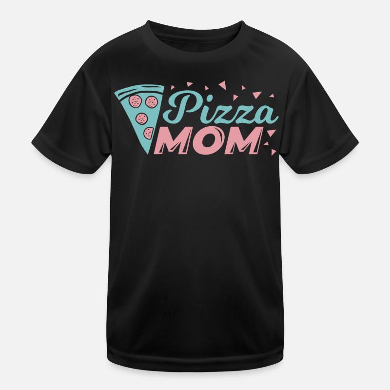 Pizza Mutter Kinder Funktions-T-Shirt