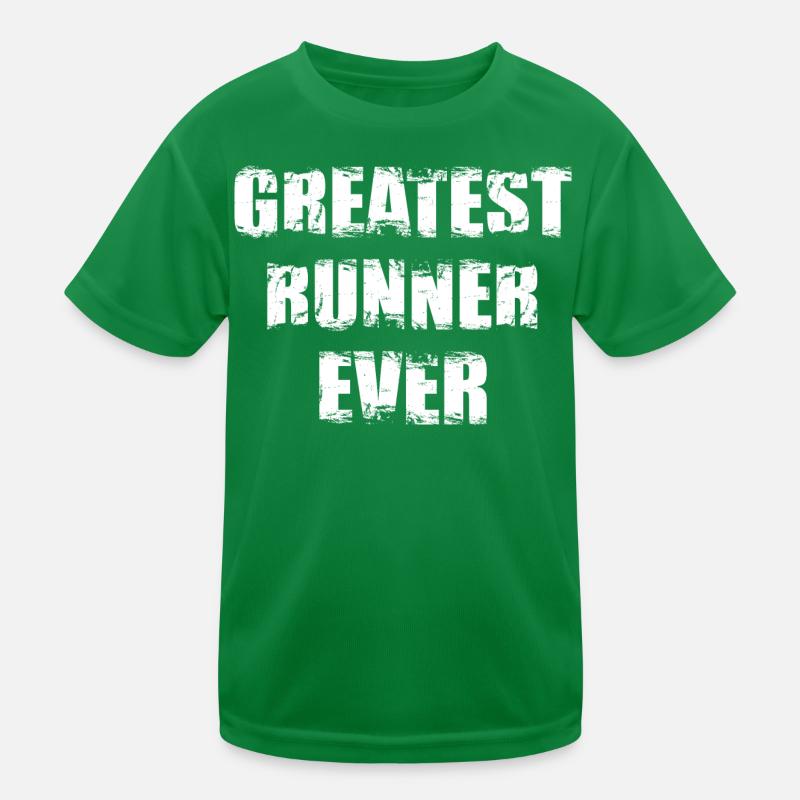 Bester Läufer Kinder Funktions-T-Shirt