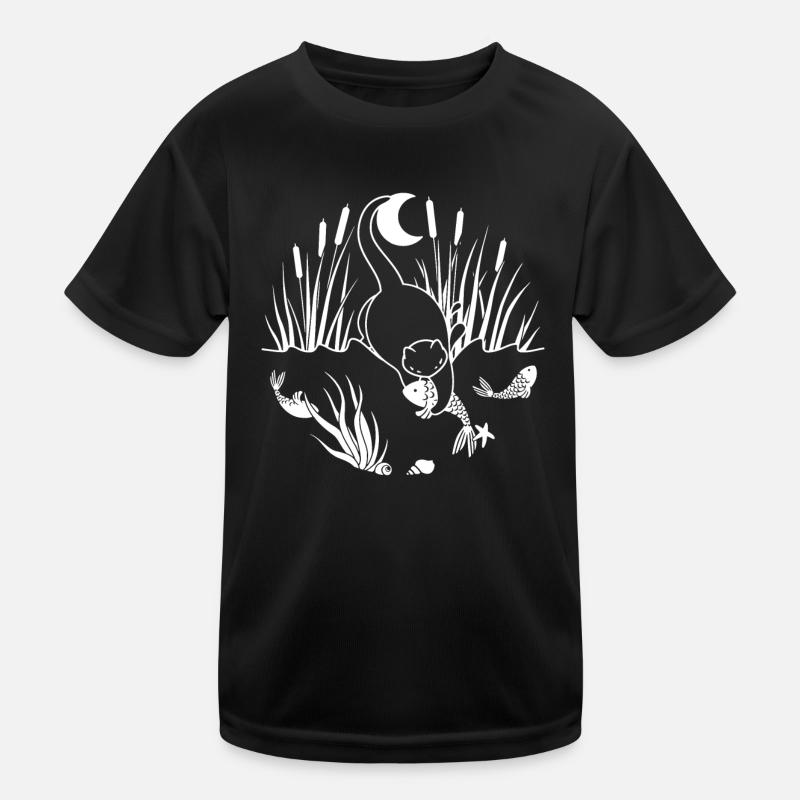 Midnight Catch Kids Functional T-Shirt