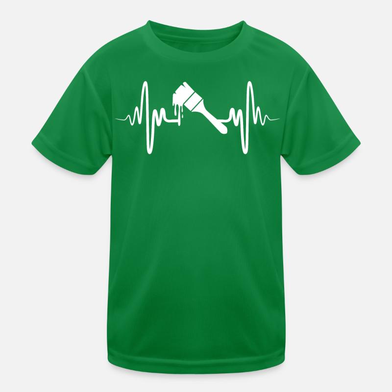 Painter Brush Kids Functional T-Shirt