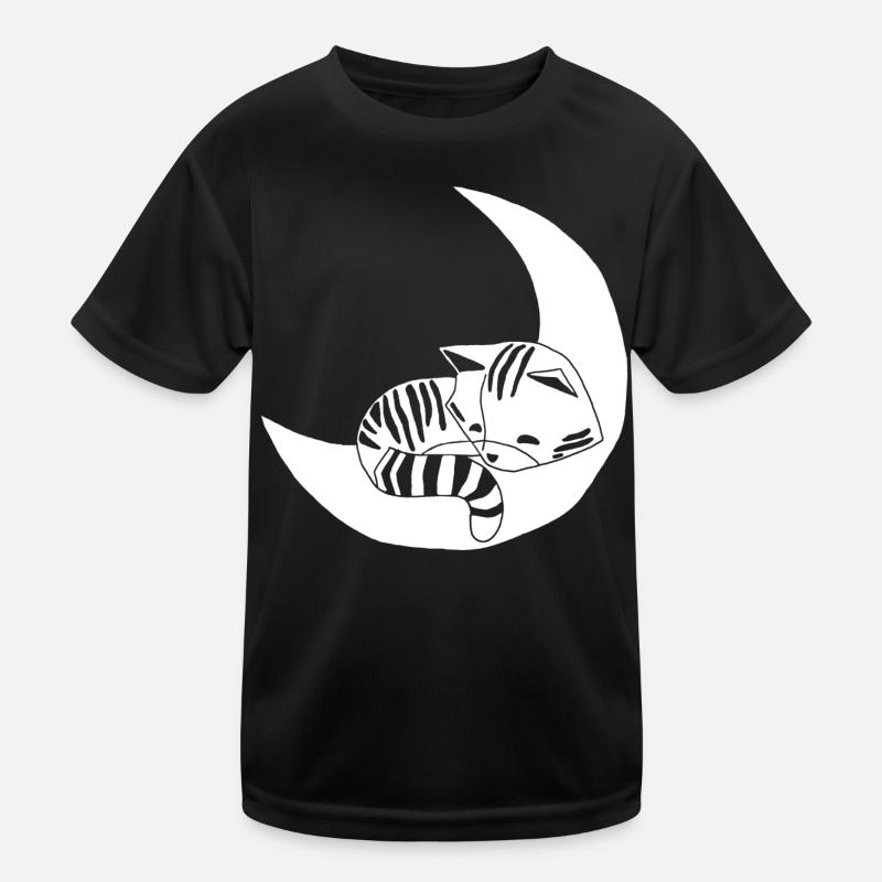 Whimsical kitten Kids Functional T-Shirt
