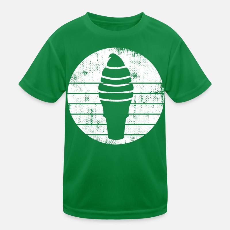 Cornet de crème glacée T-shirt sport Enfant