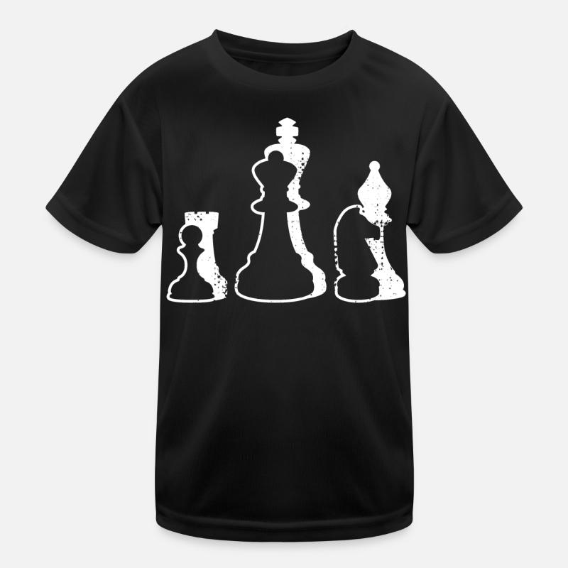 Chess pieces Kids Functional T-Shirt
