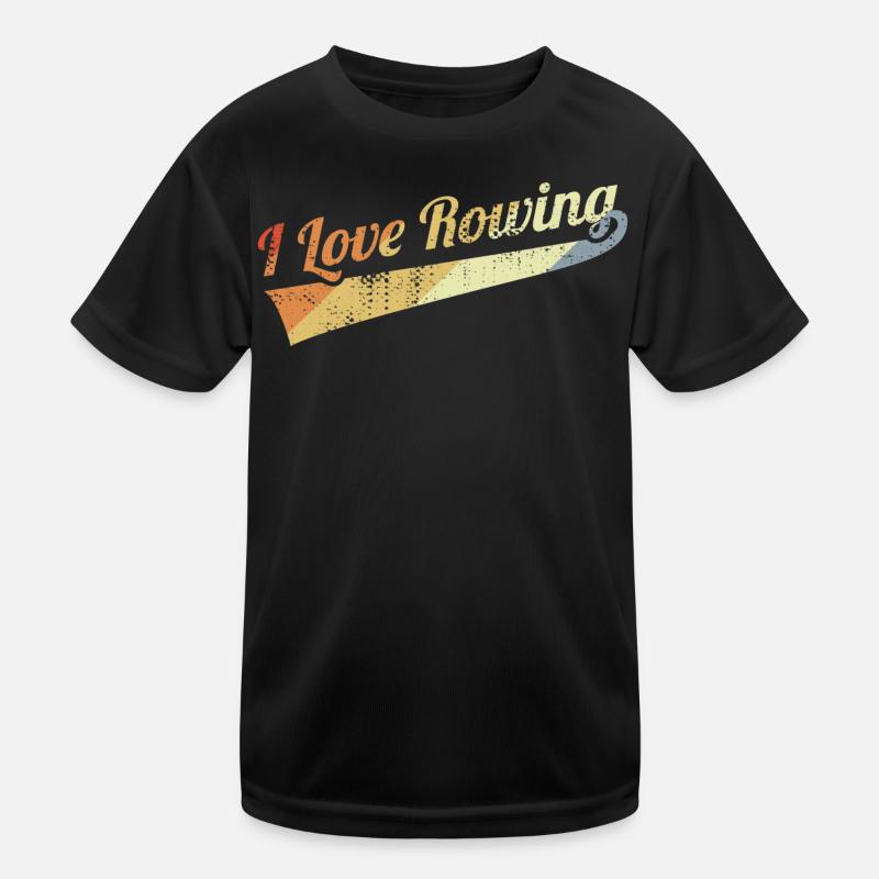 I like rowing Kids Functional T-Shirt