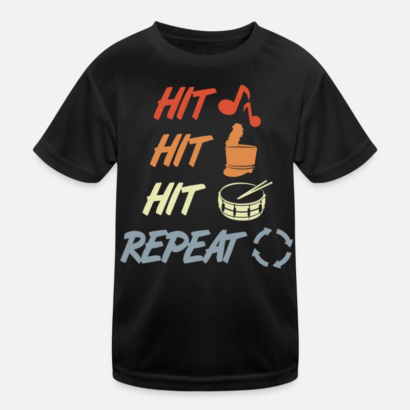 Beat and Repeat Kids Functional T-Shirt