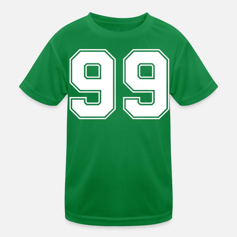 Nummer neunundneunzig 99 Kinder Funktions-T-Shirt