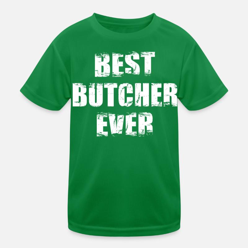 Bester Metzger Kinder Funktions-T-Shirt