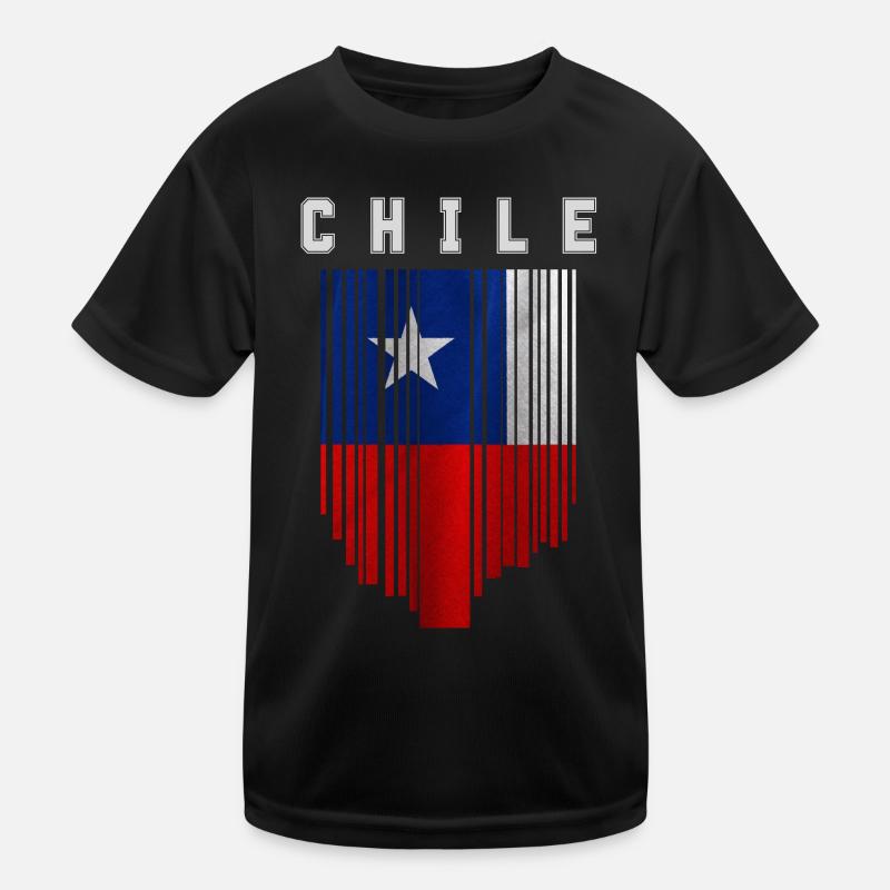 Drapeau du Chili, fierté chilienne T-shirt sport Enfant