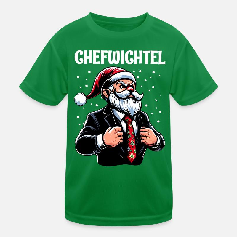 Gnome de Noël en chef T-shirt sport Enfant