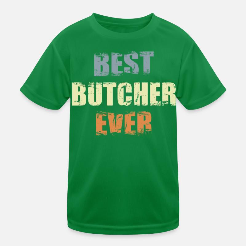 Bester Metzger aller Zeiten Kinder Funktions-T-Shirt