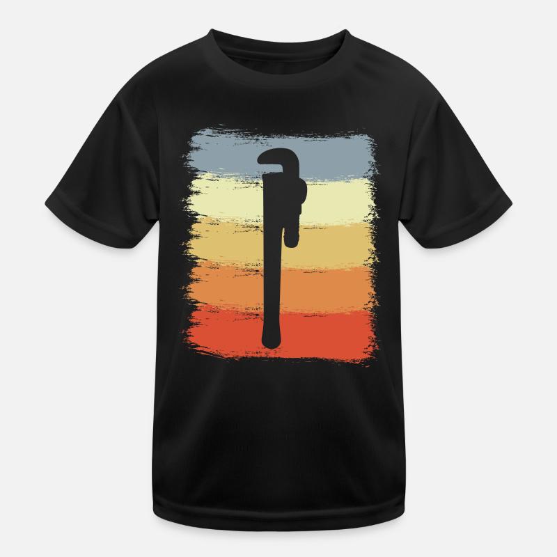 Clé à pipe vintage T-shirt sport Enfant