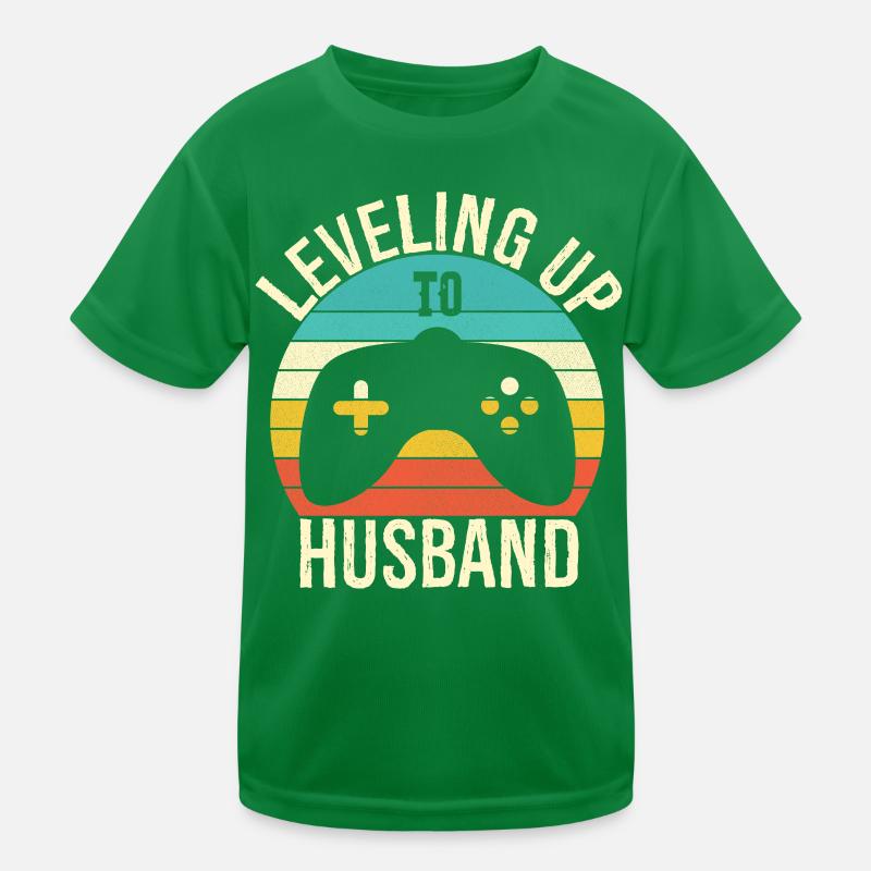 Aufstieg zum Ehemann Kinder Funktions-T-Shirt