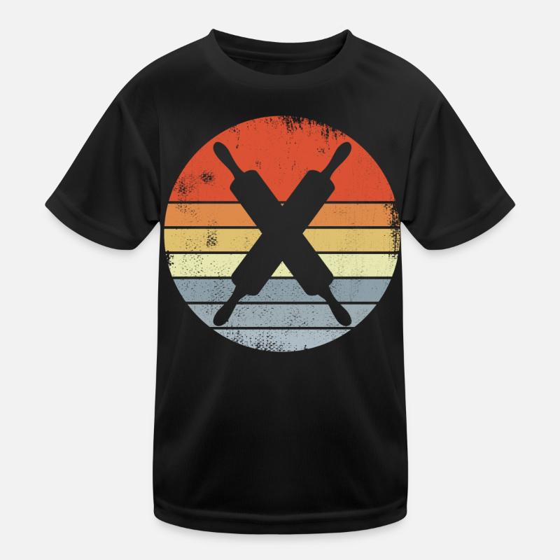 Rolling pin Kids Functional T-Shirt