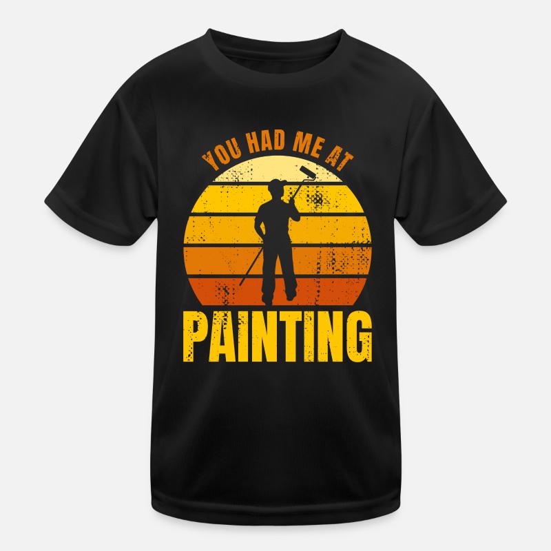 Blague de peintre T-shirt sport Enfant