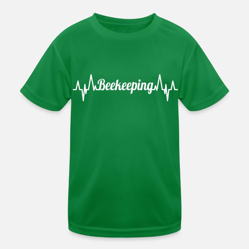 Beekeeping Heartbeat Kids Functional T-Shirt