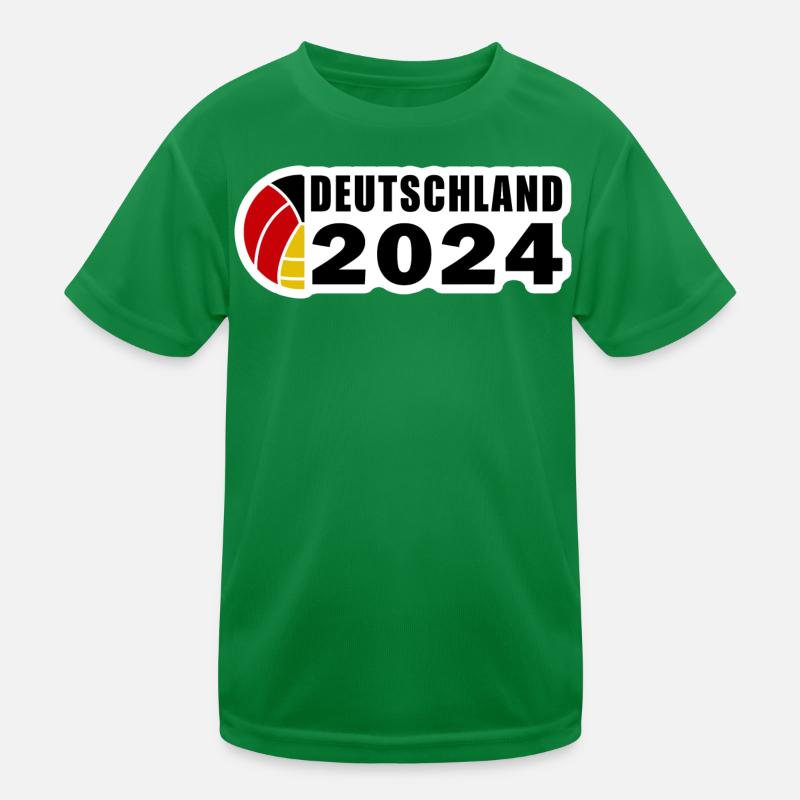Handball Germany 2024 Kinder Funktions-T-Shirt
