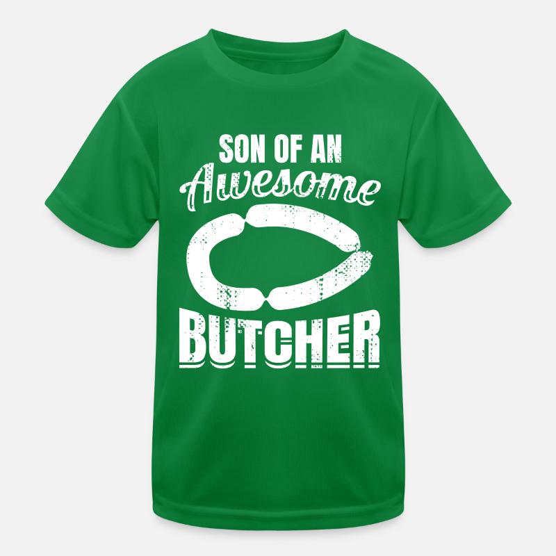 Sohn eines Metzgers Kinder Funktions-T-Shirt
