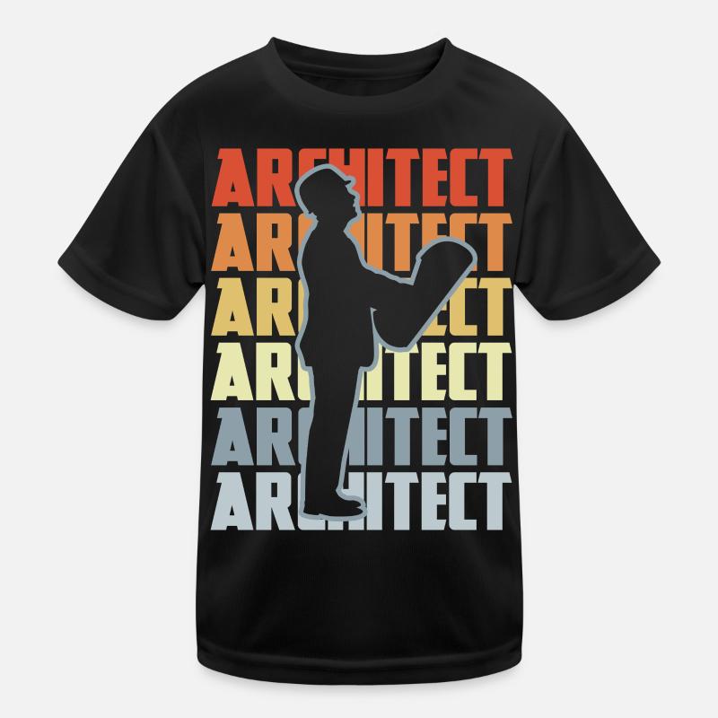 Architecte rétro T-shirt sport Enfant