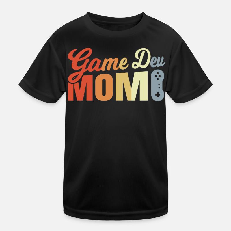 Spielentwickler Mutter Kinder Funktions-T-Shirt