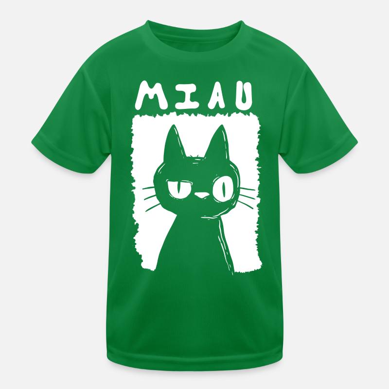 Meow Kids Functional T-Shirt