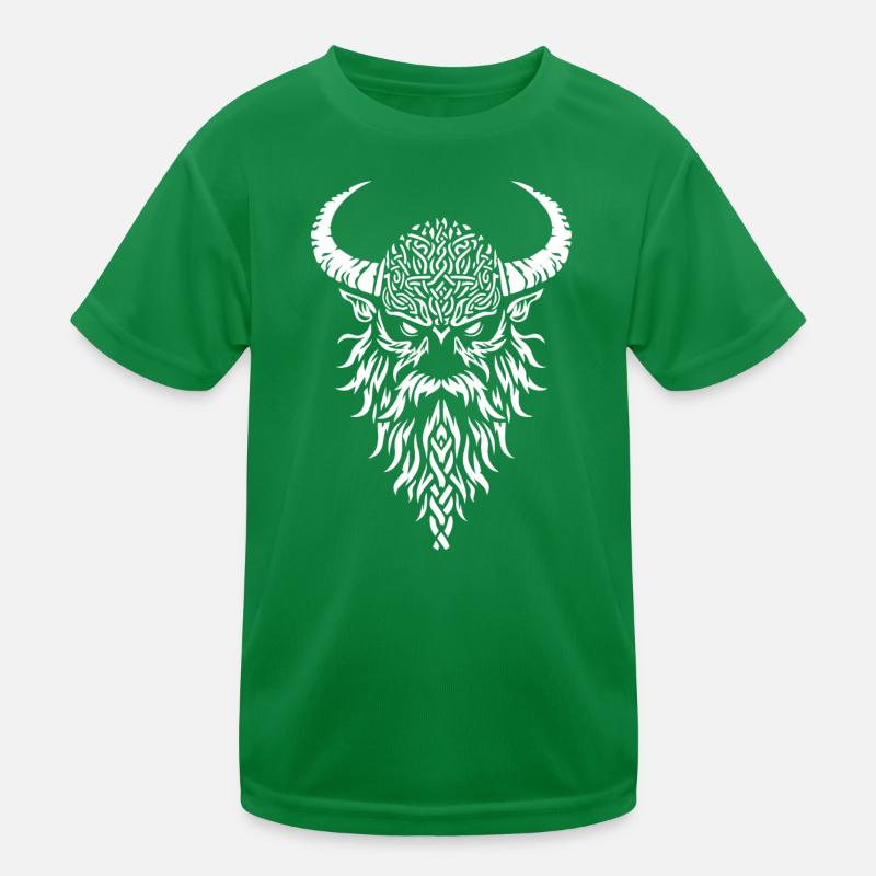Viking warrior head T-shirt sport Enfant