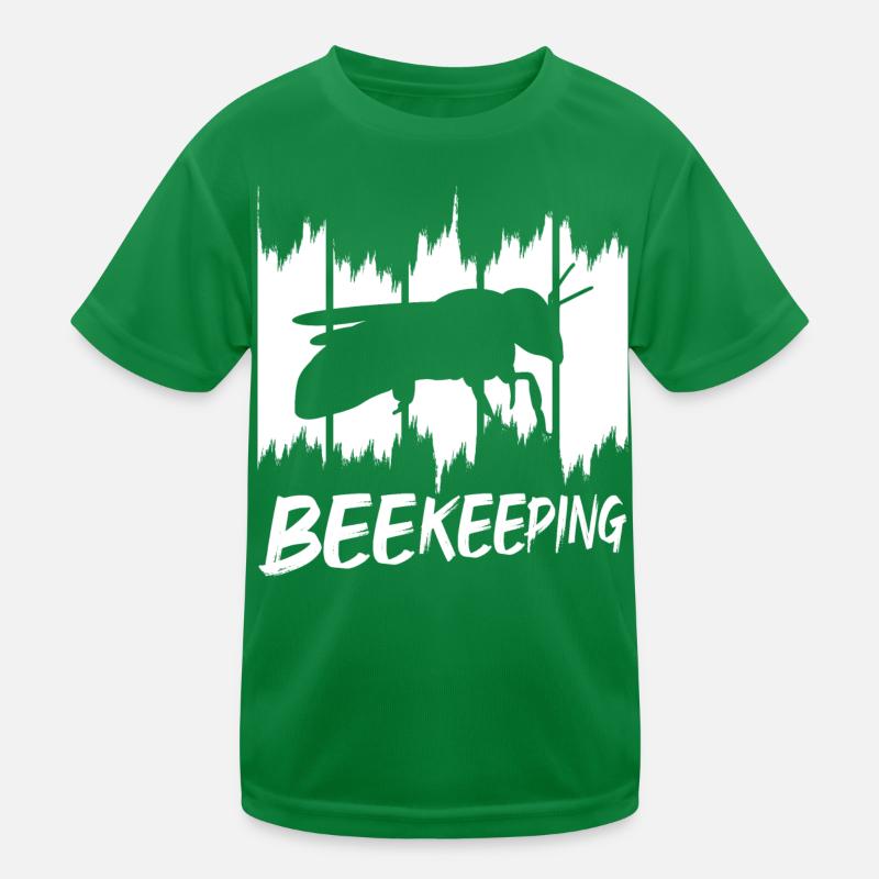 Bienenzucht Kinder Funktions-T-Shirt