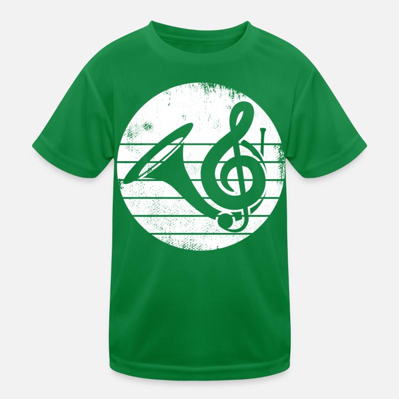 Dessin de cor français T-shirt sport Enfant