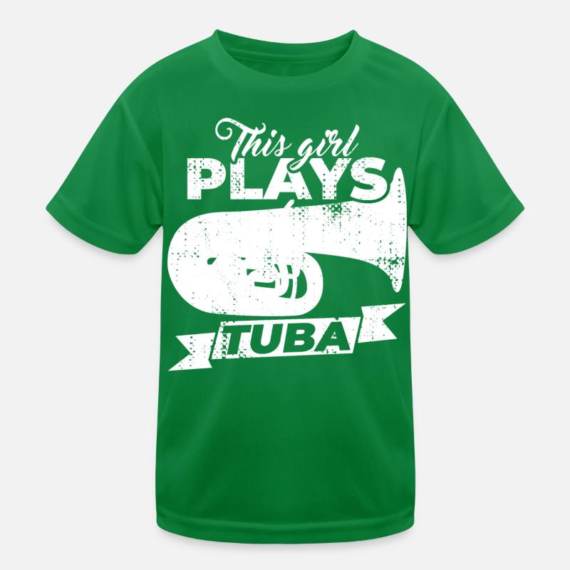 Fille de tuba T-shirt sport Enfant