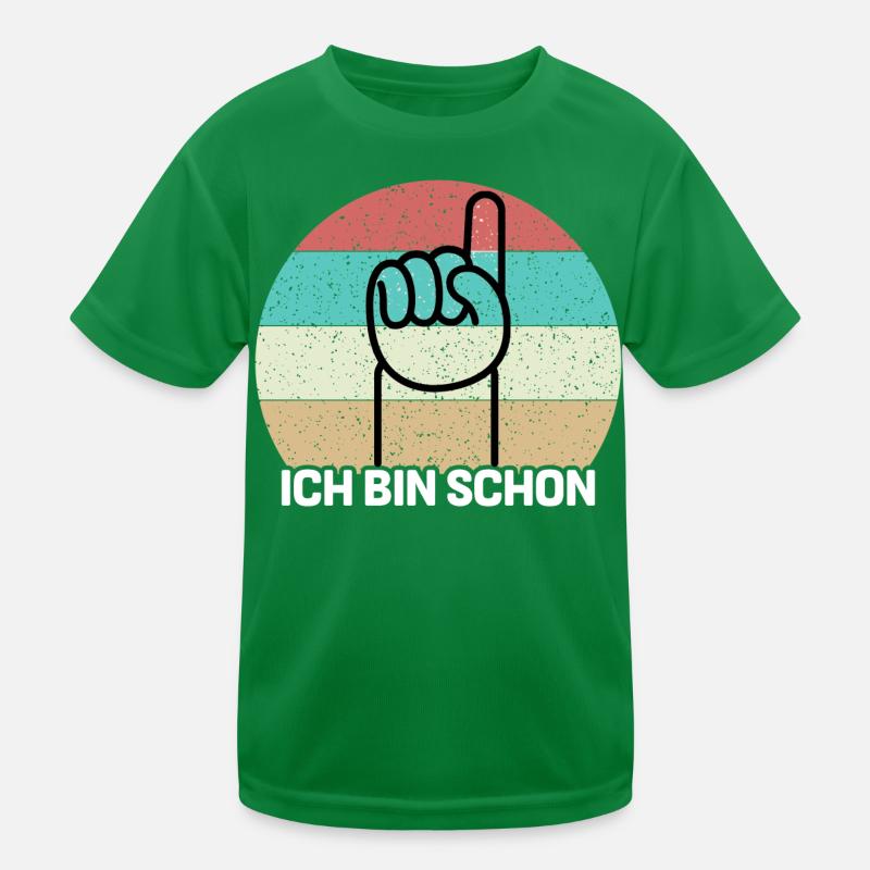 Ich bin schon 1 Kinder Funktions-T-Shirt