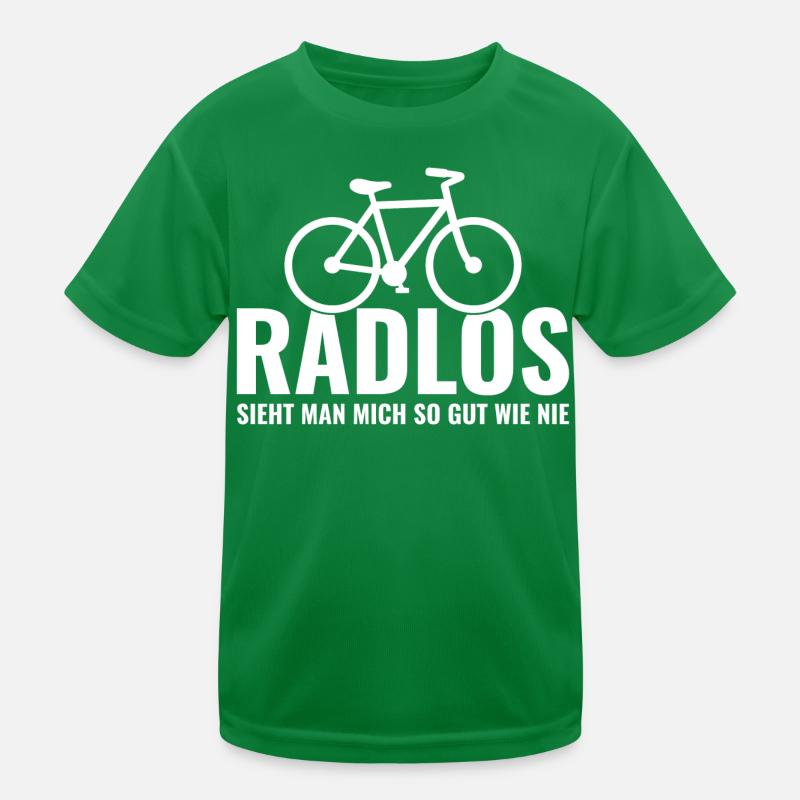Fahrrad Kinder Funktions-T-Shirt