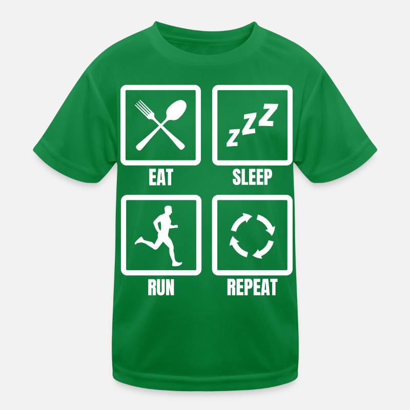 Routine du coureur T-shirt sport Enfant