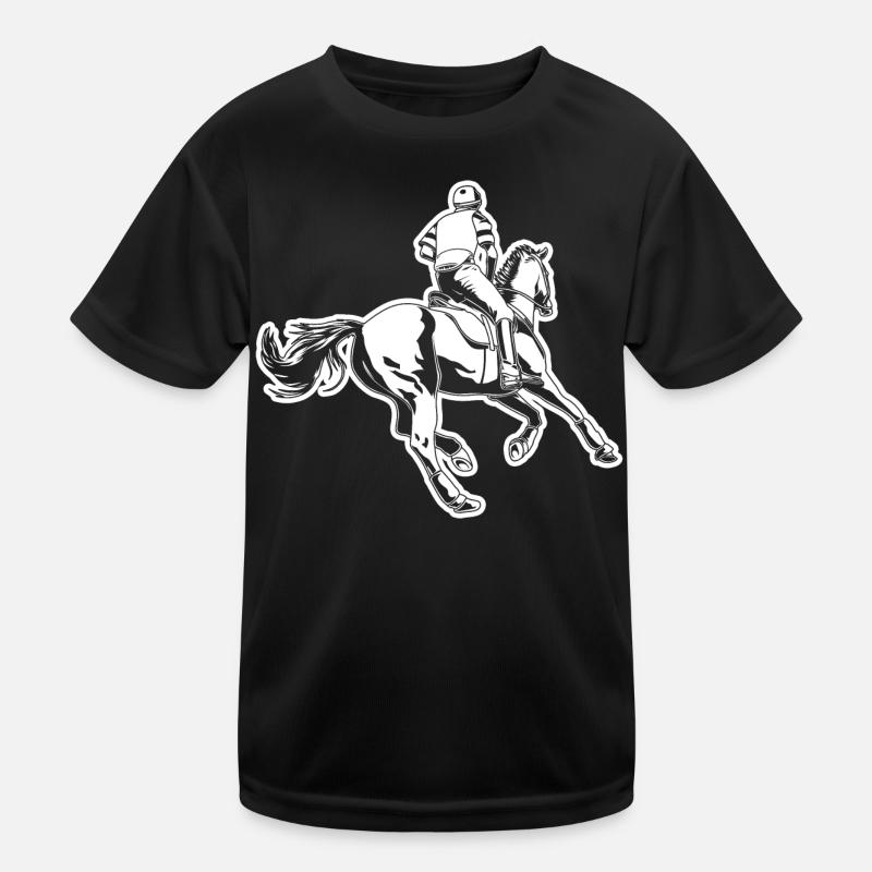 Reiter Kinder Funktions-T-Shirt