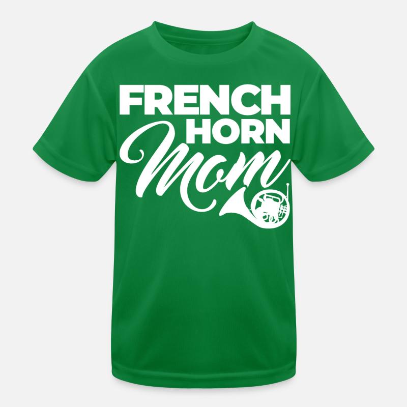 Waldhorn Mutter Kinder Funktions-T-Shirt