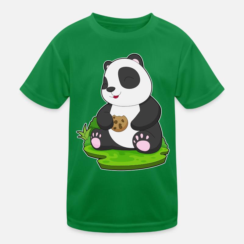 Biscuit Panda T-shirt sport Enfant