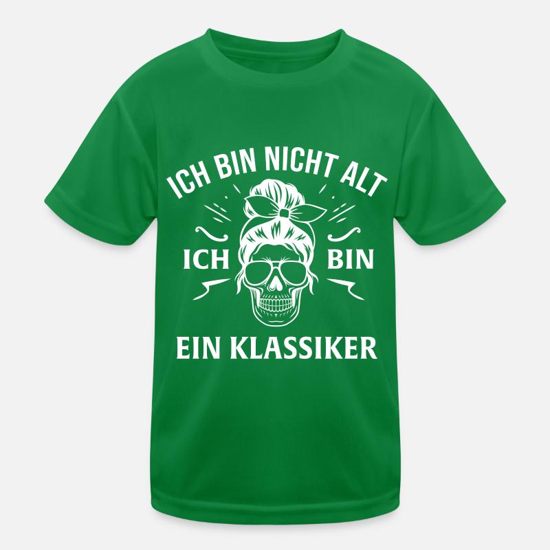 Ich bin nicht alt ich bin ein klassiker Kinder Funktions-T-Shirt