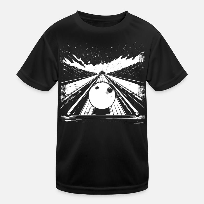Bowling Kinder Funktions-T-Shirt