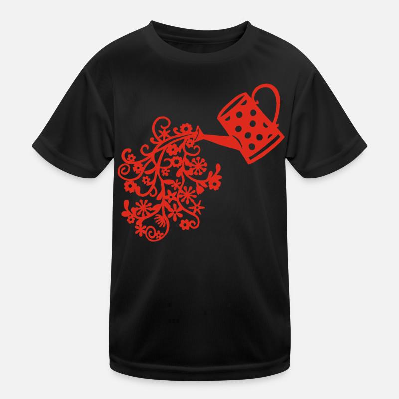 The return of spring (red) Kids Functional T-Shirt